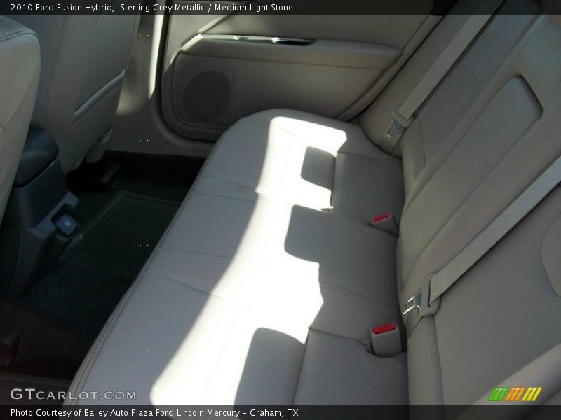 Sterling Grey Metallic / Medium Light Stone 2010 Ford Fusion Hybrid