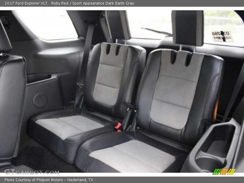 Ruby Red / Sport Appearance Dark Earth Gray 2017 Ford Explorer XLT