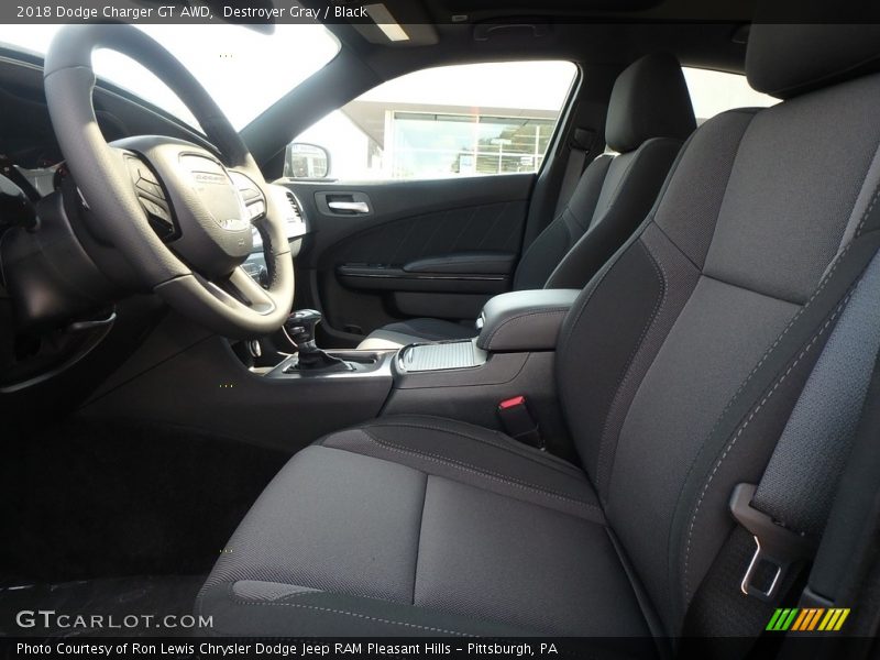 Destroyer Gray / Black 2018 Dodge Charger GT AWD