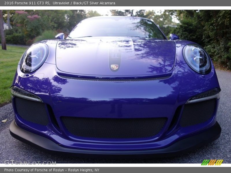 Ultraviolet / Black/GT Silver Alcantara 2016 Porsche 911 GT3 RS