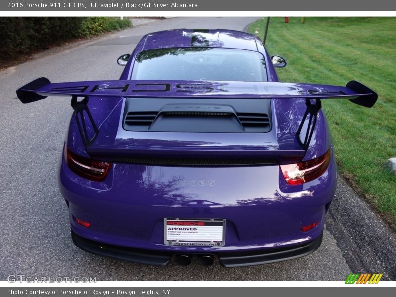 Ultraviolet / Black/GT Silver Alcantara 2016 Porsche 911 GT3 RS