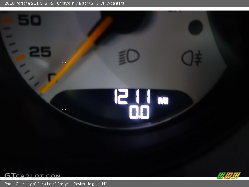 Ultraviolet / Black/GT Silver Alcantara 2016 Porsche 911 GT3 RS