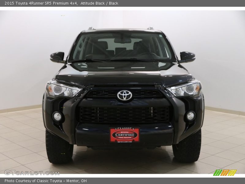 Attitude Black / Black 2015 Toyota 4Runner SR5 Premium 4x4