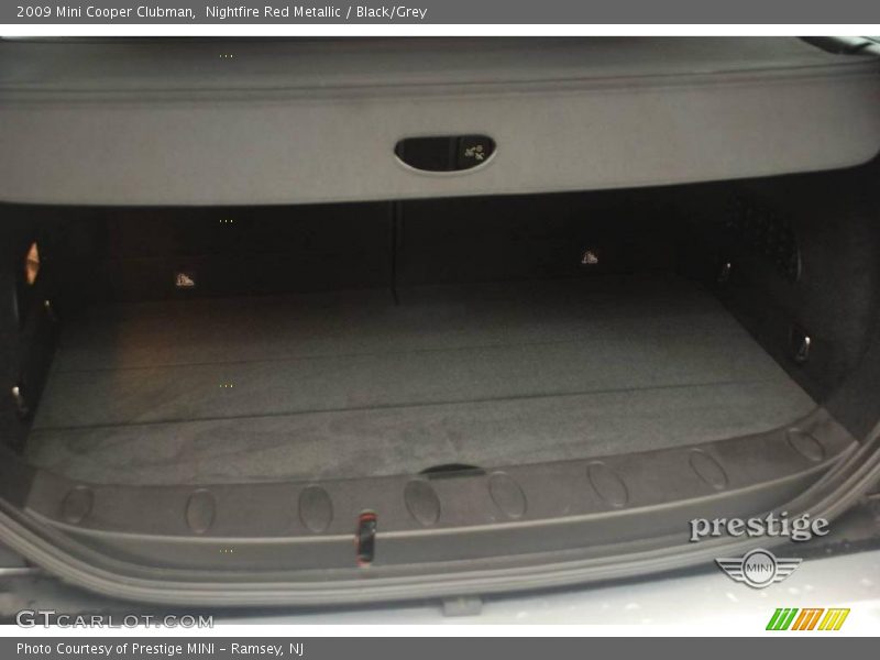 Nightfire Red Metallic / Black/Grey 2009 Mini Cooper Clubman