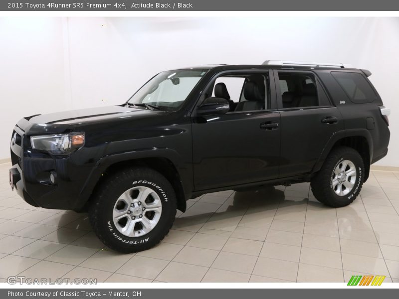 Attitude Black / Black 2015 Toyota 4Runner SR5 Premium 4x4