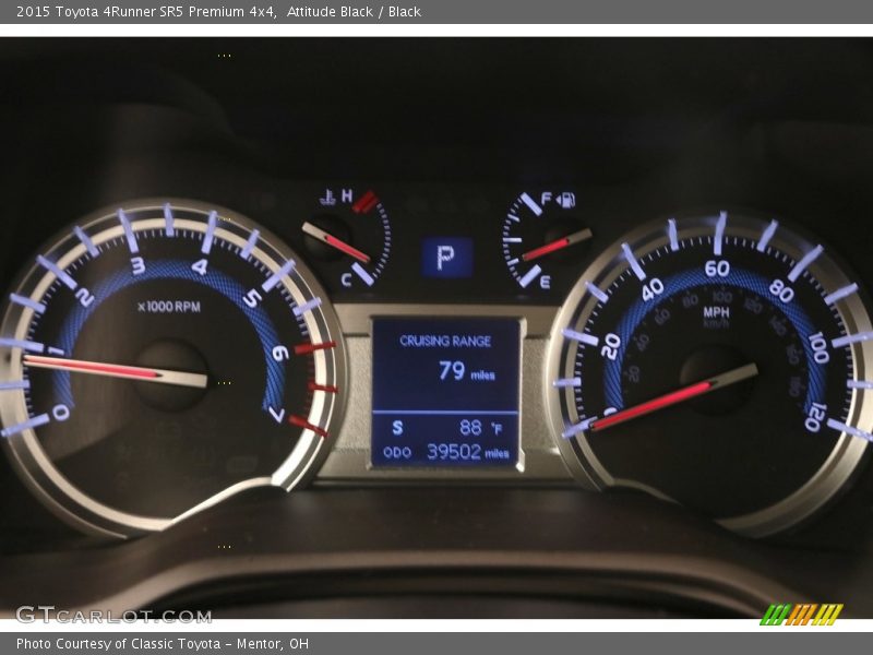 Attitude Black / Black 2015 Toyota 4Runner SR5 Premium 4x4