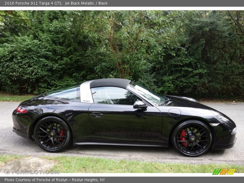  2016 911 Targa 4 GTS Jet Black Metallic