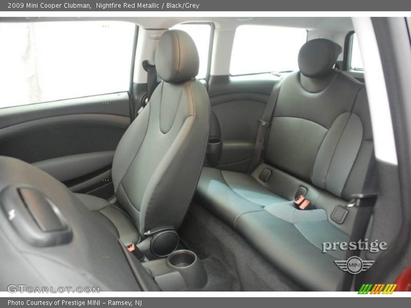 Nightfire Red Metallic / Black/Grey 2009 Mini Cooper Clubman