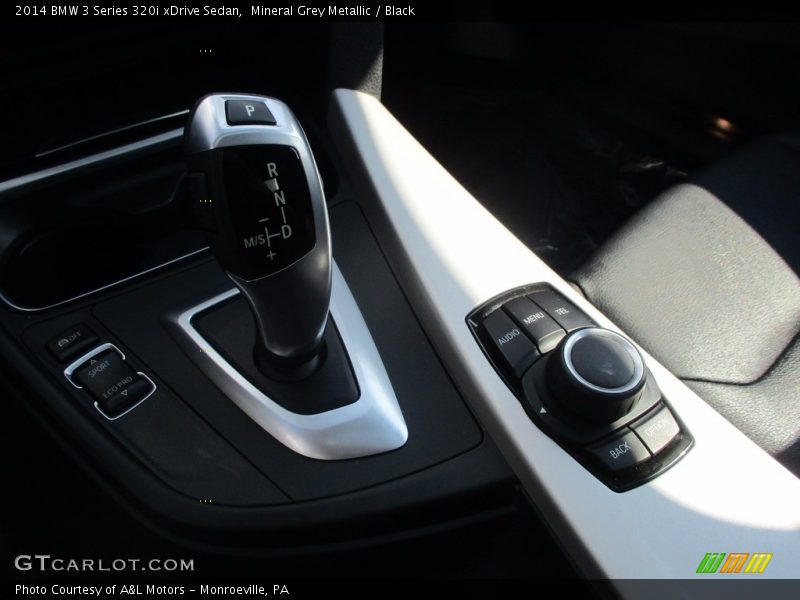 Mineral Grey Metallic / Black 2014 BMW 3 Series 320i xDrive Sedan