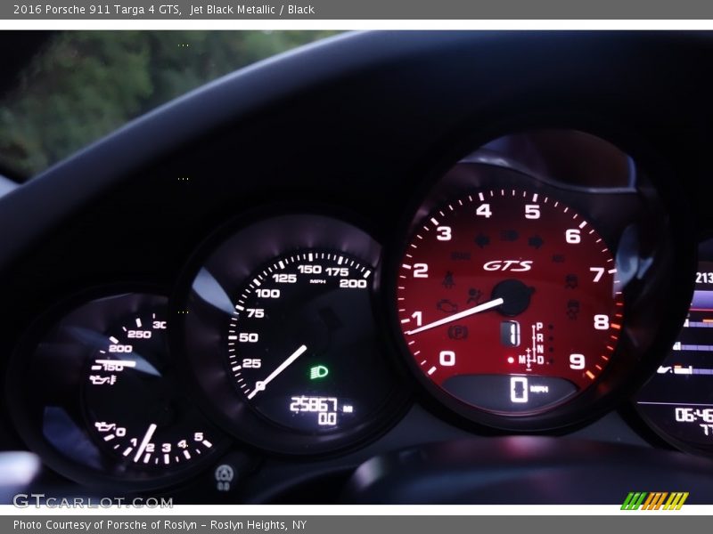  2016 911 Targa 4 GTS Targa 4 GTS Gauges