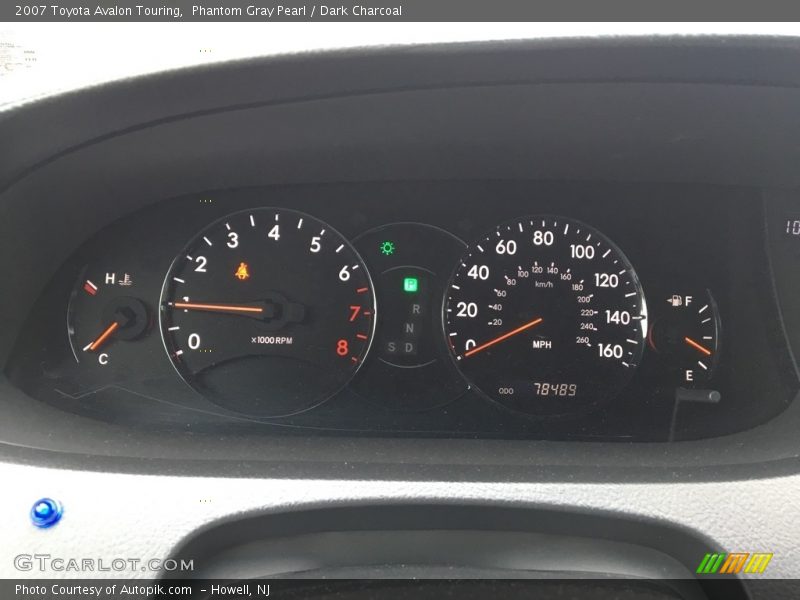 Phantom Gray Pearl / Dark Charcoal 2007 Toyota Avalon Touring