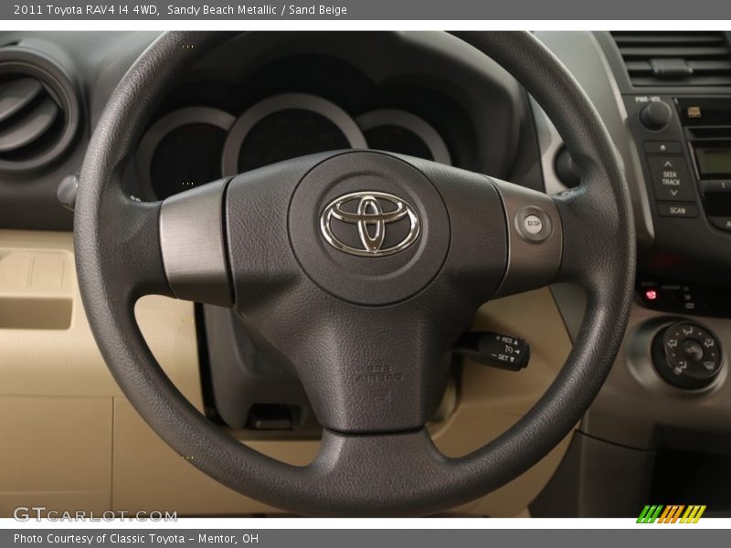 Sandy Beach Metallic / Sand Beige 2011 Toyota RAV4 I4 4WD