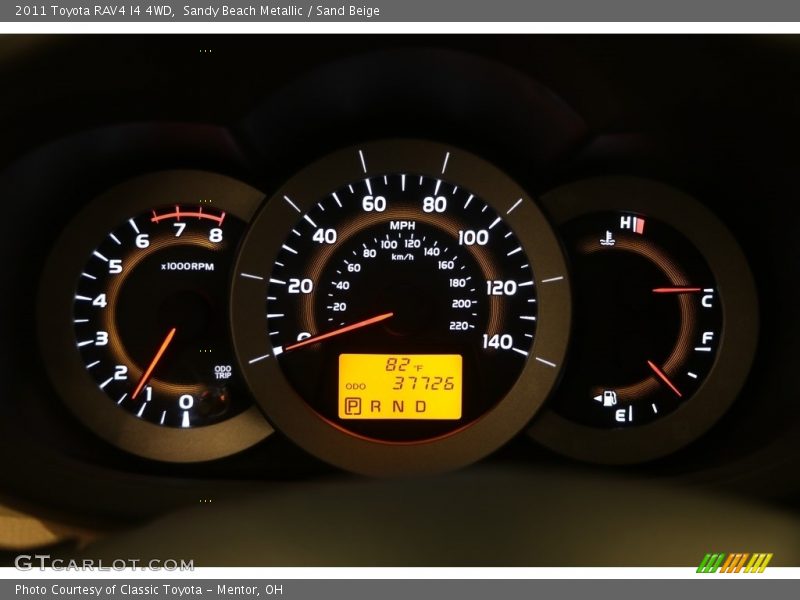 Sandy Beach Metallic / Sand Beige 2011 Toyota RAV4 I4 4WD