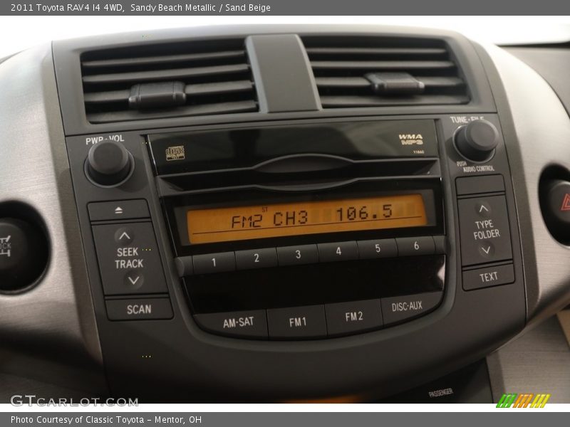 Sandy Beach Metallic / Sand Beige 2011 Toyota RAV4 I4 4WD