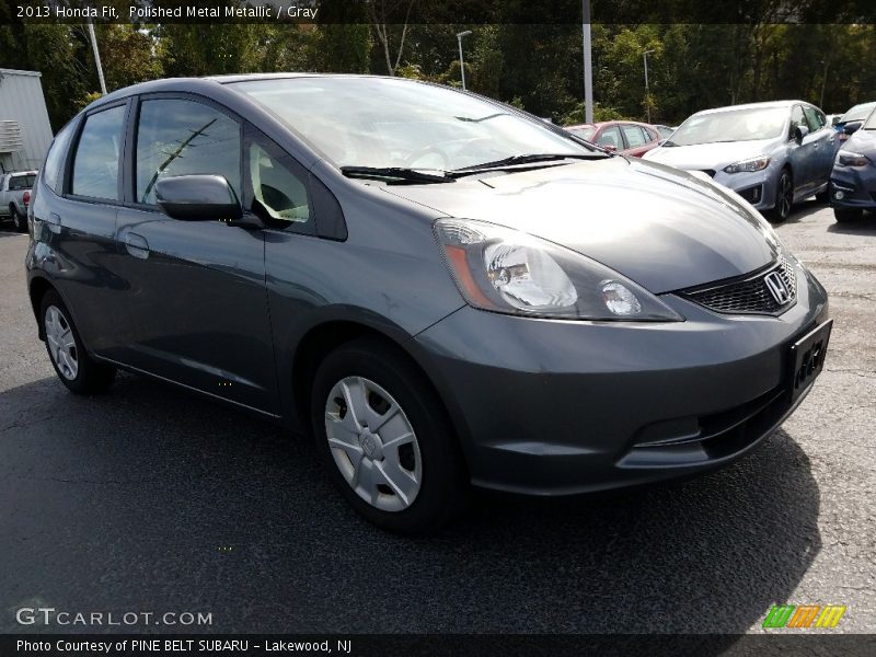 Polished Metal Metallic / Gray 2013 Honda Fit
