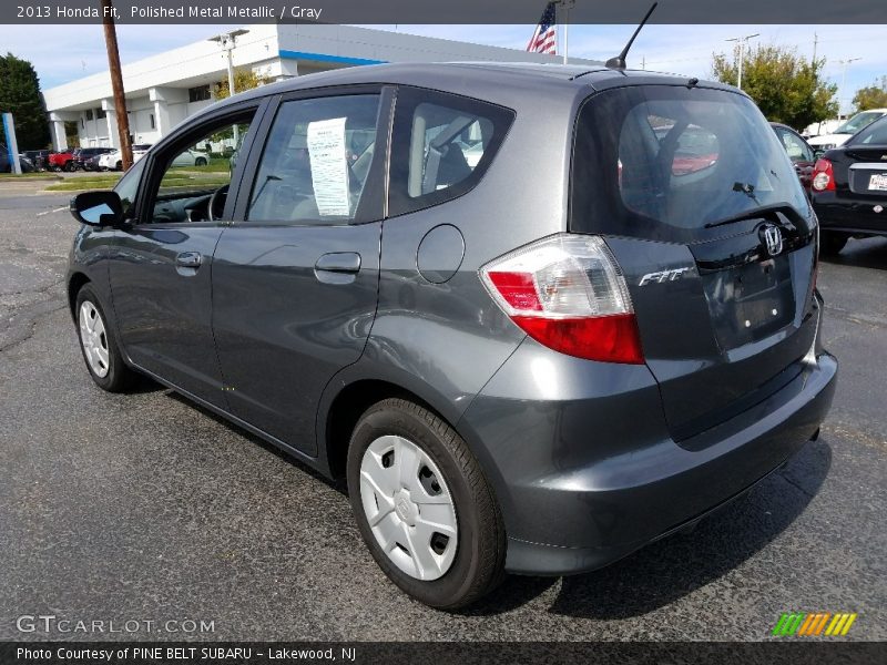Polished Metal Metallic / Gray 2013 Honda Fit