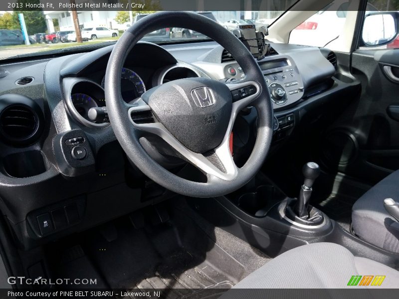 Polished Metal Metallic / Gray 2013 Honda Fit