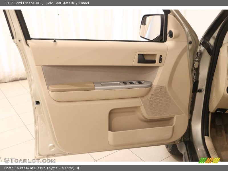Gold Leaf Metallic / Camel 2012 Ford Escape XLT