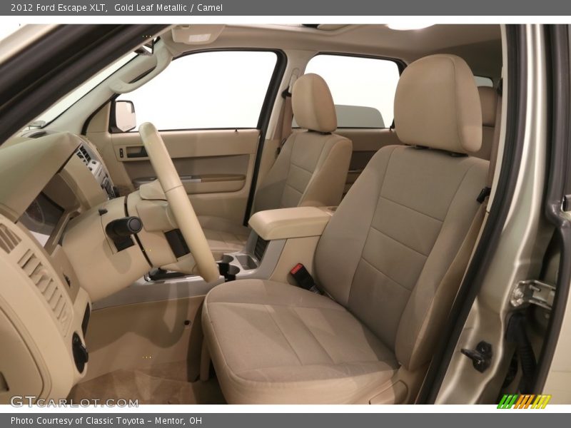 Gold Leaf Metallic / Camel 2012 Ford Escape XLT