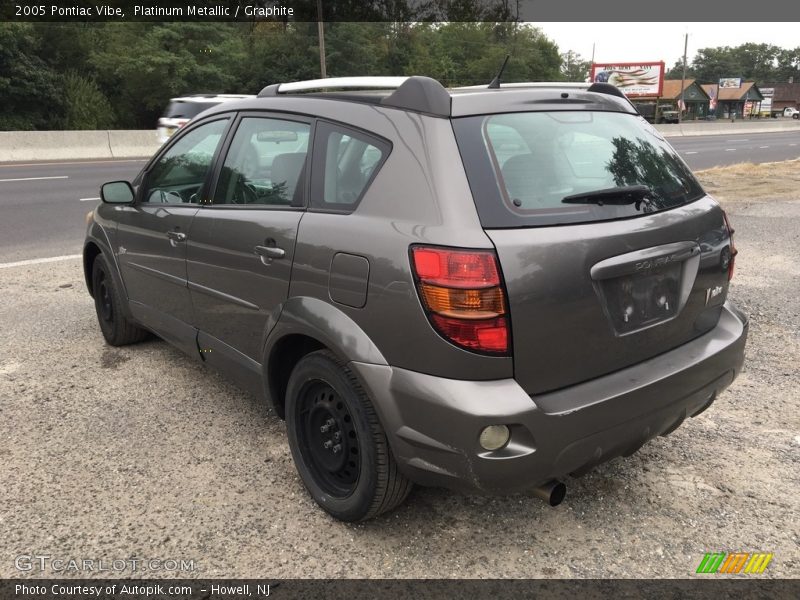 Platinum Metallic / Graphite 2005 Pontiac Vibe