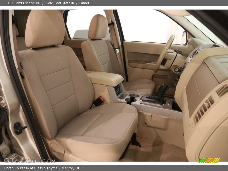 Gold Leaf Metallic / Camel 2012 Ford Escape XLT