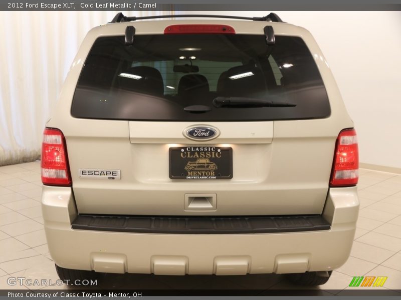 Gold Leaf Metallic / Camel 2012 Ford Escape XLT