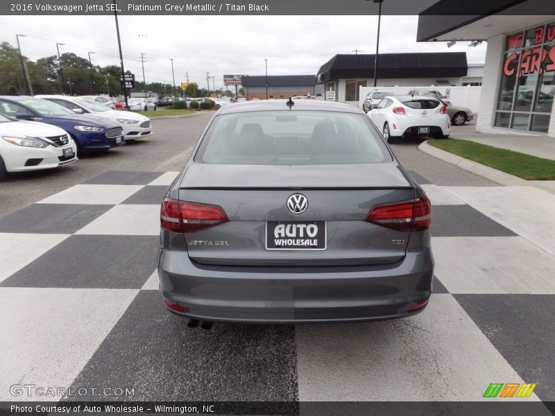 Platinum Grey Metallic / Titan Black 2016 Volkswagen Jetta SEL