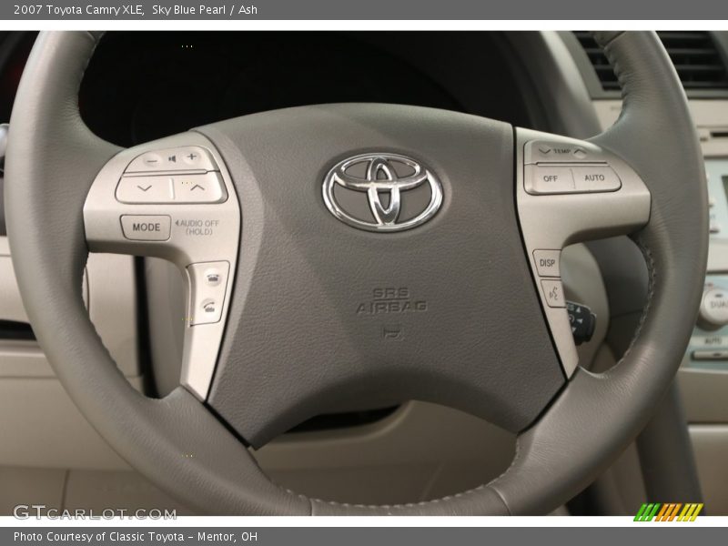 Sky Blue Pearl / Ash 2007 Toyota Camry XLE