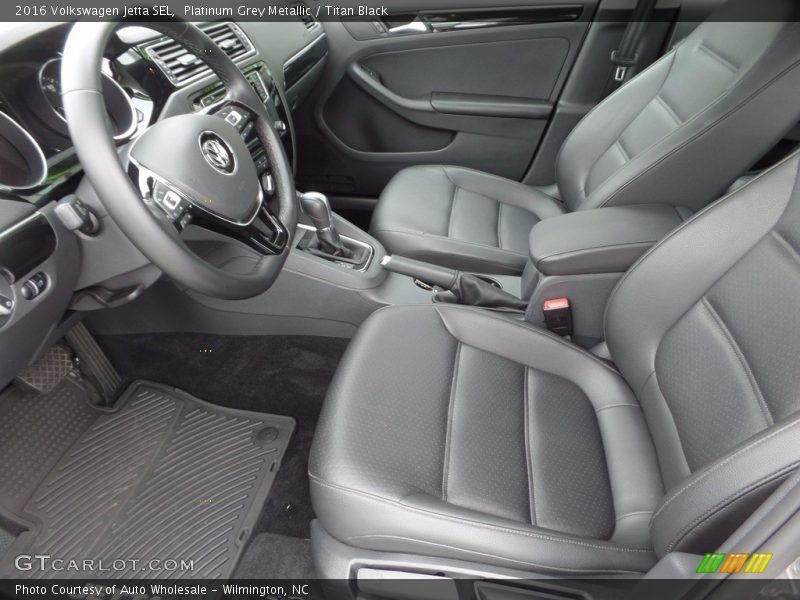 Platinum Grey Metallic / Titan Black 2016 Volkswagen Jetta SEL