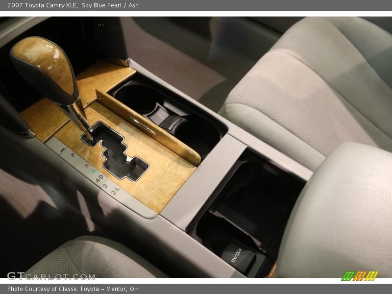 Sky Blue Pearl / Ash 2007 Toyota Camry XLE