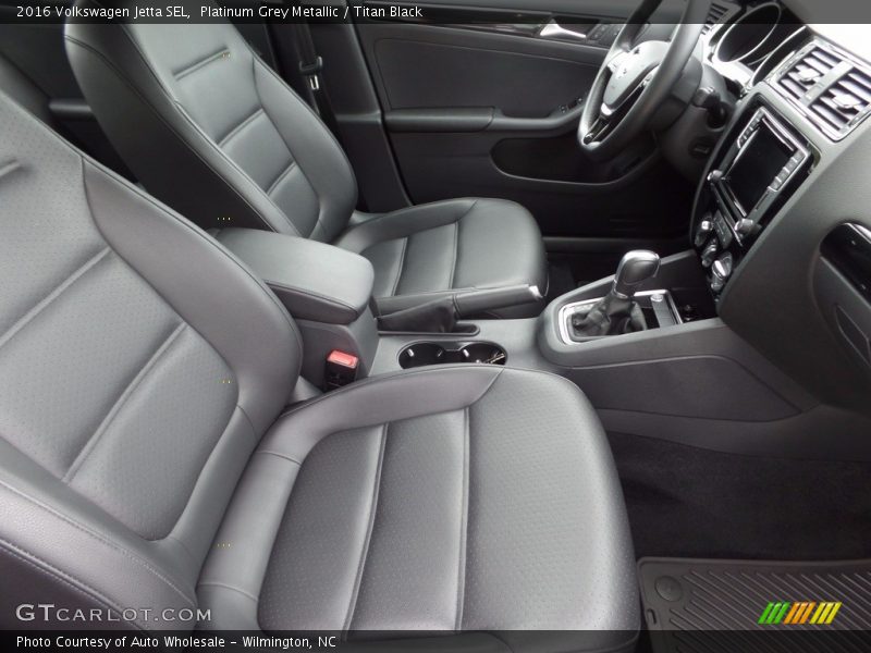 Platinum Grey Metallic / Titan Black 2016 Volkswagen Jetta SEL