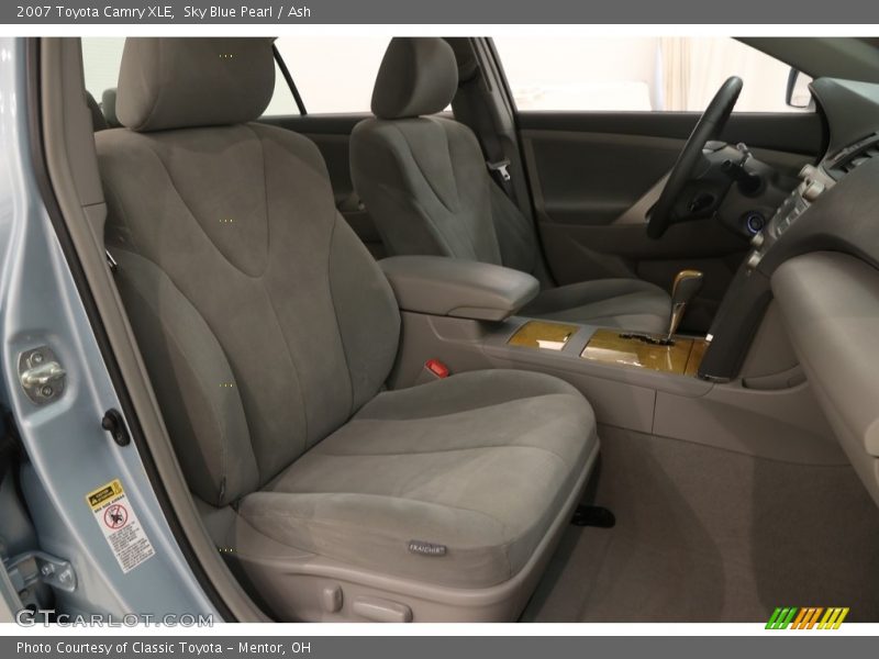 Sky Blue Pearl / Ash 2007 Toyota Camry XLE