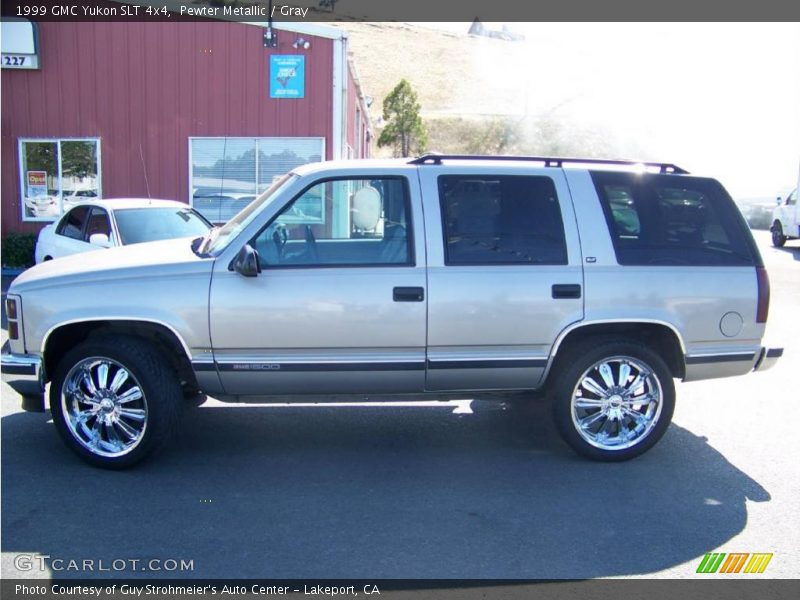 Pewter Metallic / Gray 1999 GMC Yukon SLT 4x4