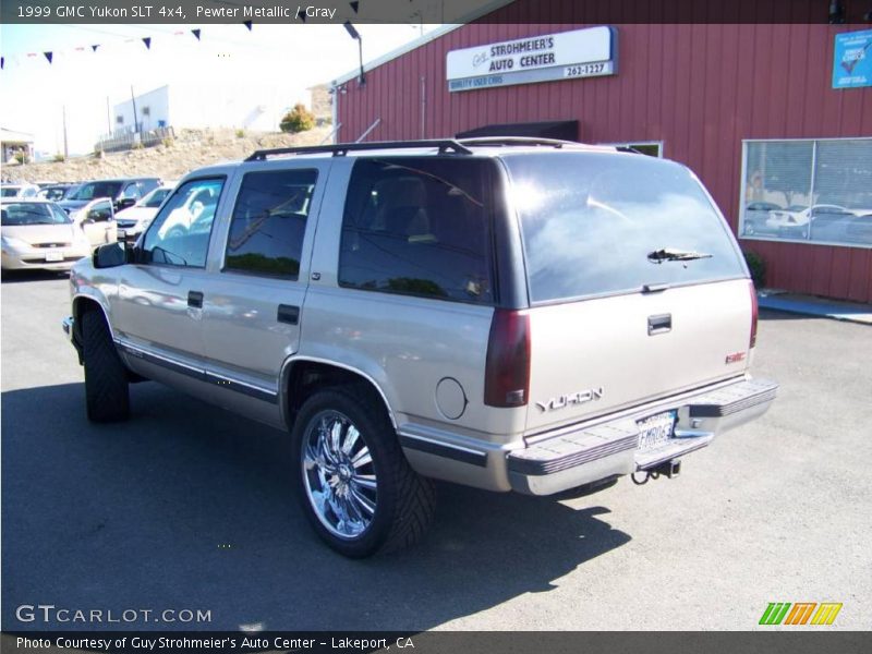 Pewter Metallic / Gray 1999 GMC Yukon SLT 4x4