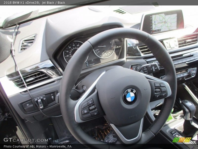 Jet Black / Black 2018 BMW X1 xDrive28i