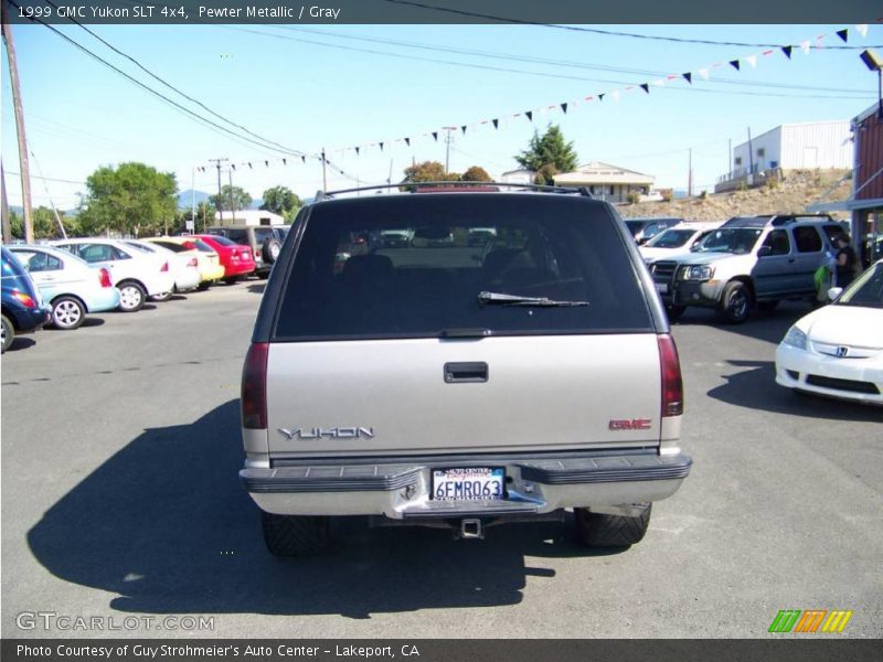 Pewter Metallic / Gray 1999 GMC Yukon SLT 4x4