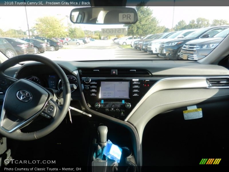 Predawn Gray Mica / Black 2018 Toyota Camry SE
