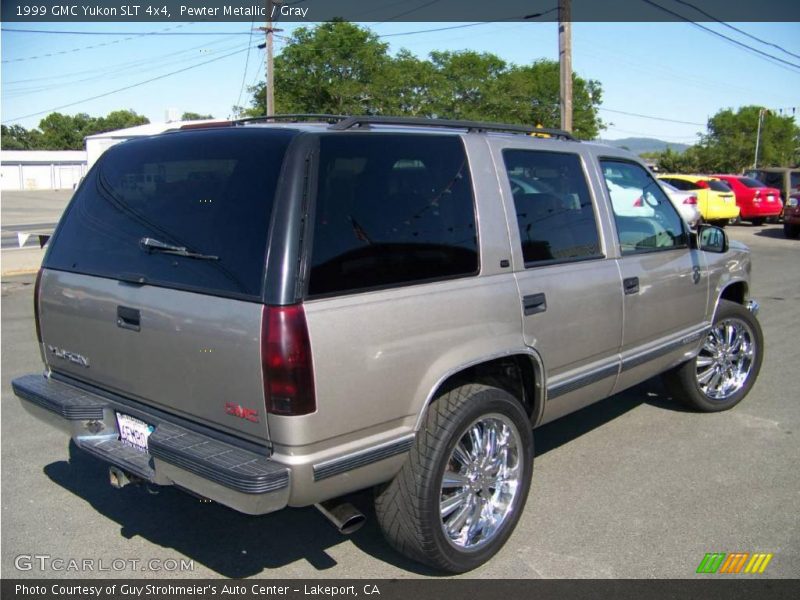 Pewter Metallic / Gray 1999 GMC Yukon SLT 4x4