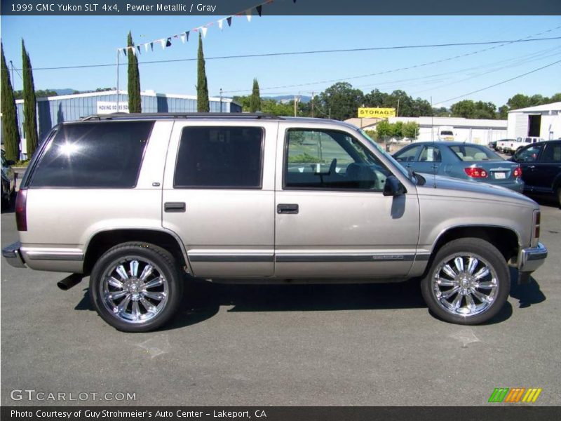 Pewter Metallic / Gray 1999 GMC Yukon SLT 4x4