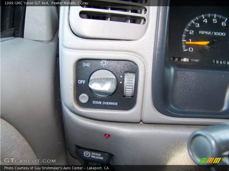 Pewter Metallic / Gray 1999 GMC Yukon SLT 4x4