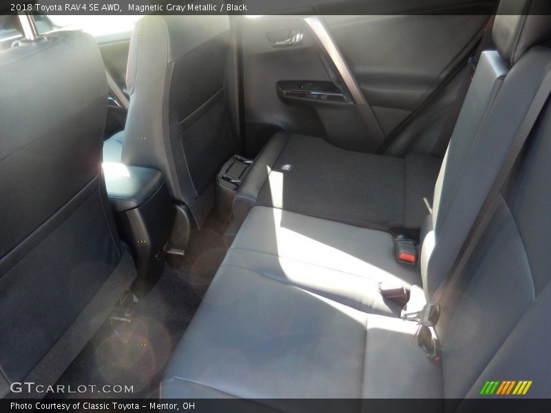 Magnetic Gray Metallic / Black 2018 Toyota RAV4 SE AWD
