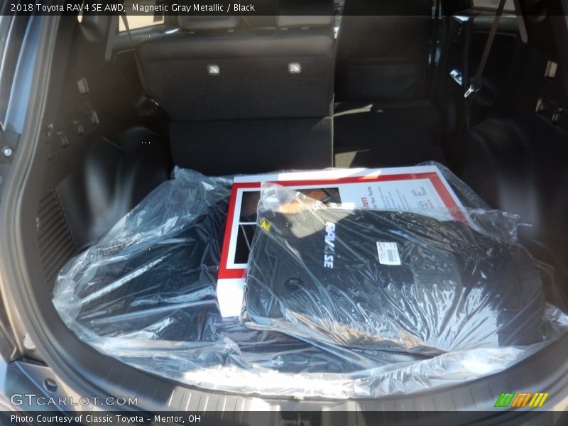 Magnetic Gray Metallic / Black 2018 Toyota RAV4 SE AWD