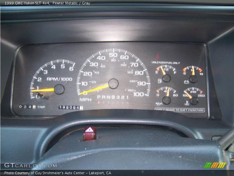 Pewter Metallic / Gray 1999 GMC Yukon SLT 4x4