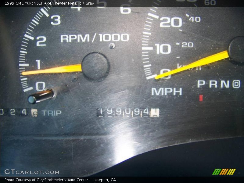 Pewter Metallic / Gray 1999 GMC Yukon SLT 4x4