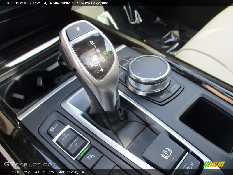 Alpine White / Canberra Beige/Black 2018 BMW X5 xDrive35i