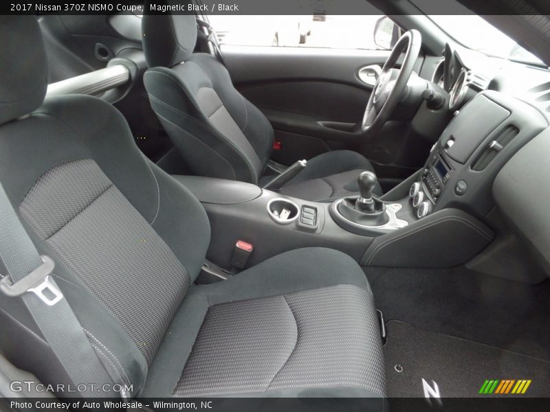 Front Seat of 2017 370Z NISMO Coupe
