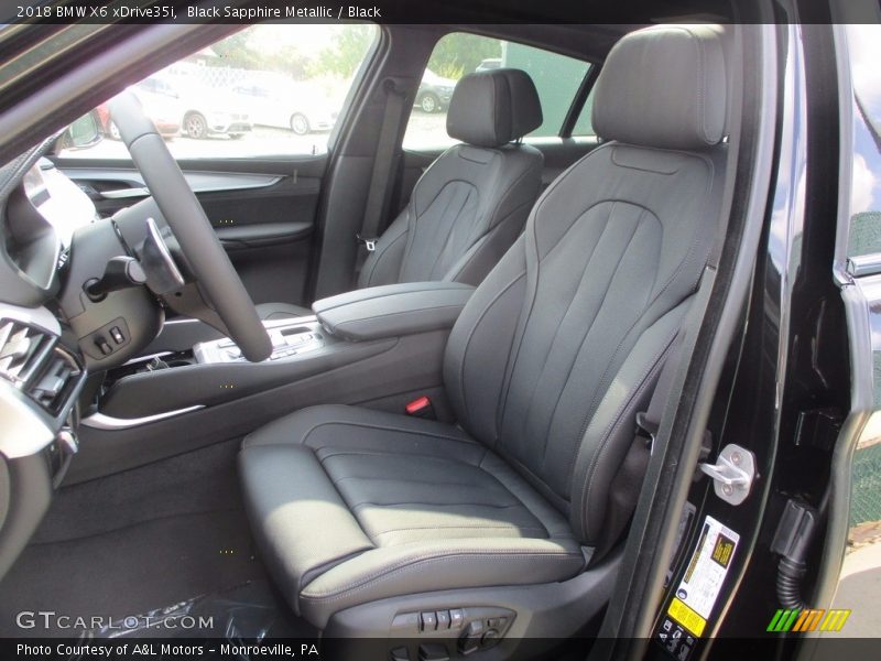 Front Seat of 2018 X6 xDrive35i