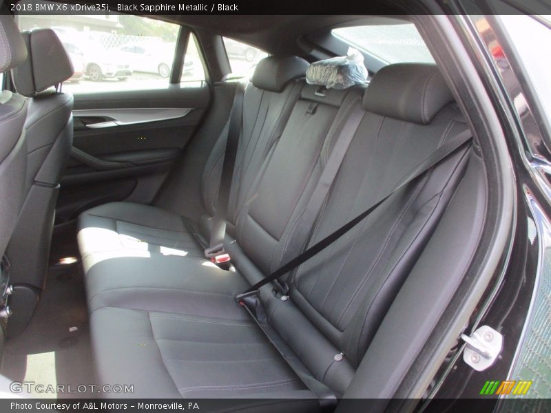 Rear Seat of 2018 X6 xDrive35i
