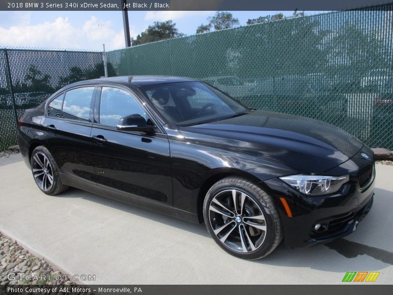 Jet Black / Black 2018 BMW 3 Series 340i xDrive Sedan