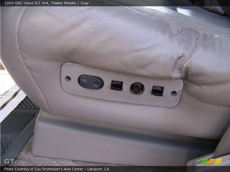 Pewter Metallic / Gray 1999 GMC Yukon SLT 4x4